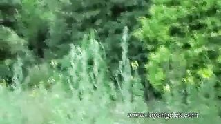 Natural pooping with sexy wife