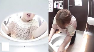 Public Toilet Girls Puking