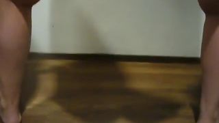 Shit eating blonde woman