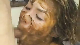 Puke and scat during deepthroat