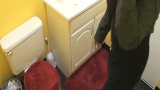 Thai college girl shitting