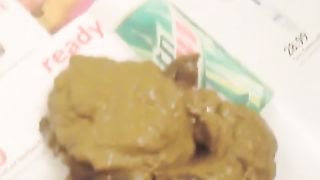 Shitting amateur beauty