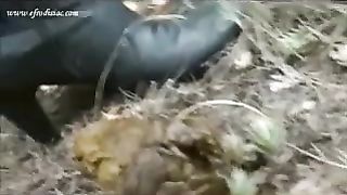 Five girls pooping and peeing together