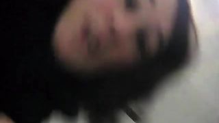 Beautiful girl shitting in public