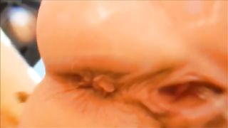 A lovely cunt peeing outdoor