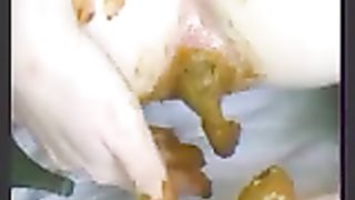 Asian lesbian scat girls