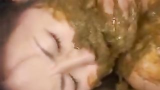 Fucking a scat girl hard