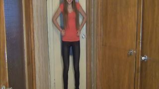 French teen shitting on the floor