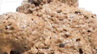 Flushing that perfect turd