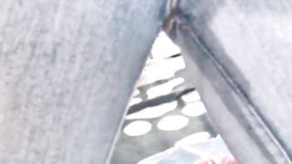 Fingering her tight asshole on live webcam