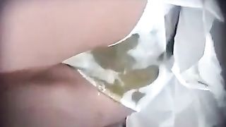 Public panty poop and puking
