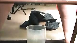 Undressed so she can poop