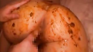 Rubbing poop on his girlfriend while she's sleeping