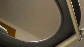 Mega fat woman shitting