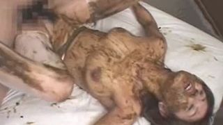 Hard scat sex in missionary position