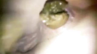 Mix of girl with big asses pooping