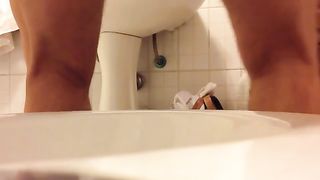 My hairy ass in close up