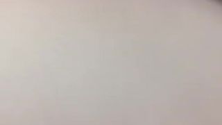 Sexy teen peeing through her blue jeans in public