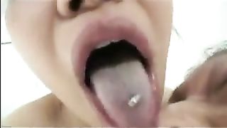 Mix of Asian girls puking hard