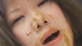 Japanese scat bukkake