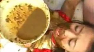 Hardcore Japanese scat fuck