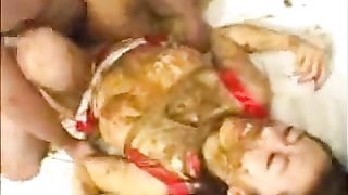 Hardcore Japanese scat fuck