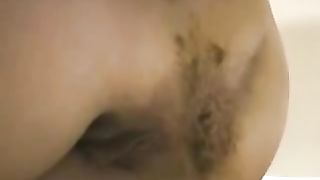 Farting with creamy poop