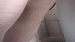 Mix of the same girl peeing and pooping