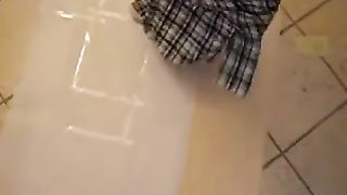 Fold a turd in plastic