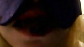 Kitty Kay eating her own poop