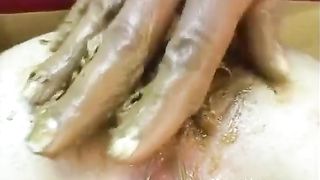 Ass stuffed with poop