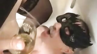 Brunette Italian scat mistress