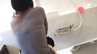 Three sexy mistresses shitting  on their slaves