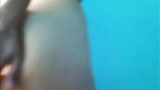 Skinny Spanish girl shitting on live webcam
