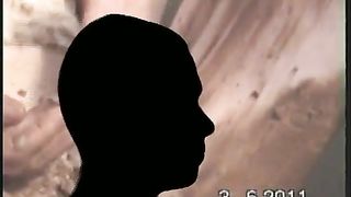 Vintage video of a sexy MILF smearing it