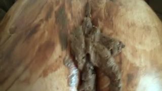 Shit covered wife after fucking