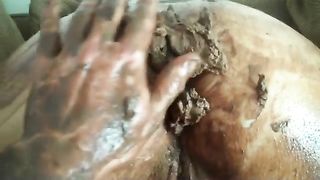Shit covered wife after fucking
