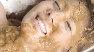 Hot girl pooping on on her best friend