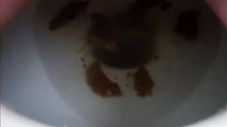 Hot babe giving instructions to eat her shit