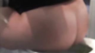 Hot blonde has morning cramps