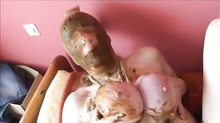 Incredible milf scat bondage