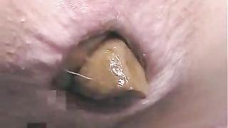 Monster shit from a sexy Asian girl
