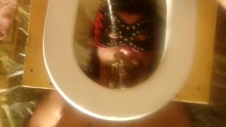 Pooping and peeing on his wifes face