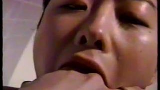 Asian puking lesbian couple