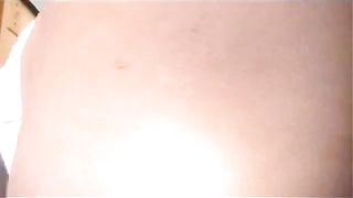 Yellow turd in her white panties