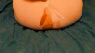 Forced to poop in her white pants