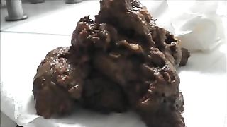 Beautiful pierced girl wiping her ass