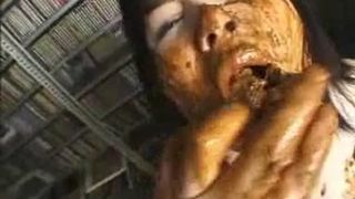 Mouth full of fresh shit