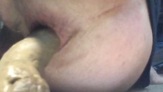 Smelly shit from his butthole on a napkin