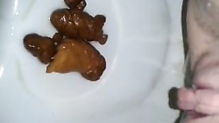 Average poop in close up